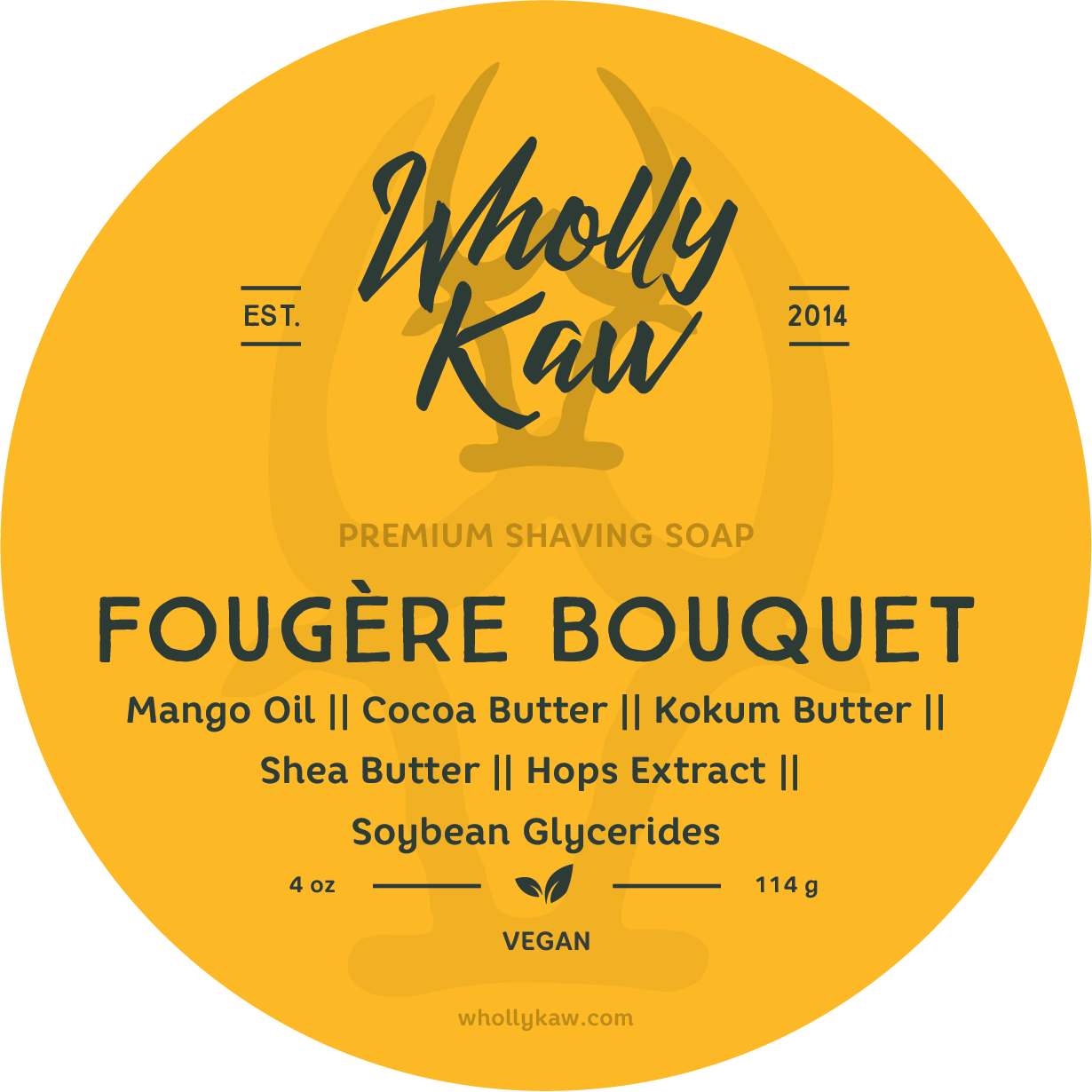 Wholly Kaw Fougere Bouquet Shaving Collection