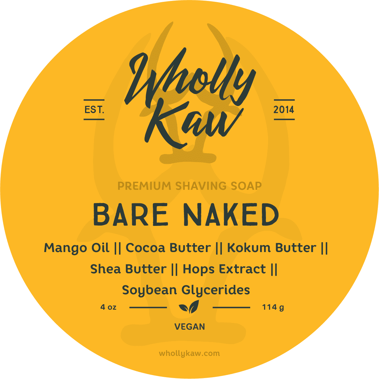 Wholly Kaw Bare Naked Shaving Collection