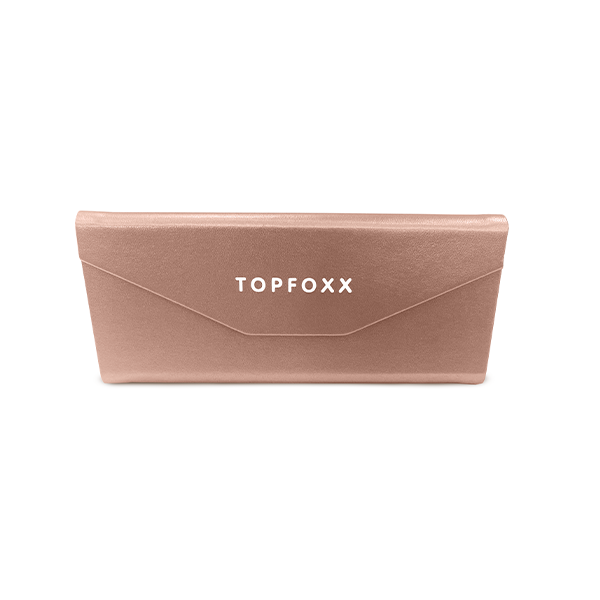 Foldable Sunglasses Case - Rose Gold - Osadia Concept Store