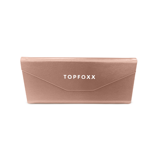 Foldable Sunglasses Case - Rose Gold - Osadia Concept Store