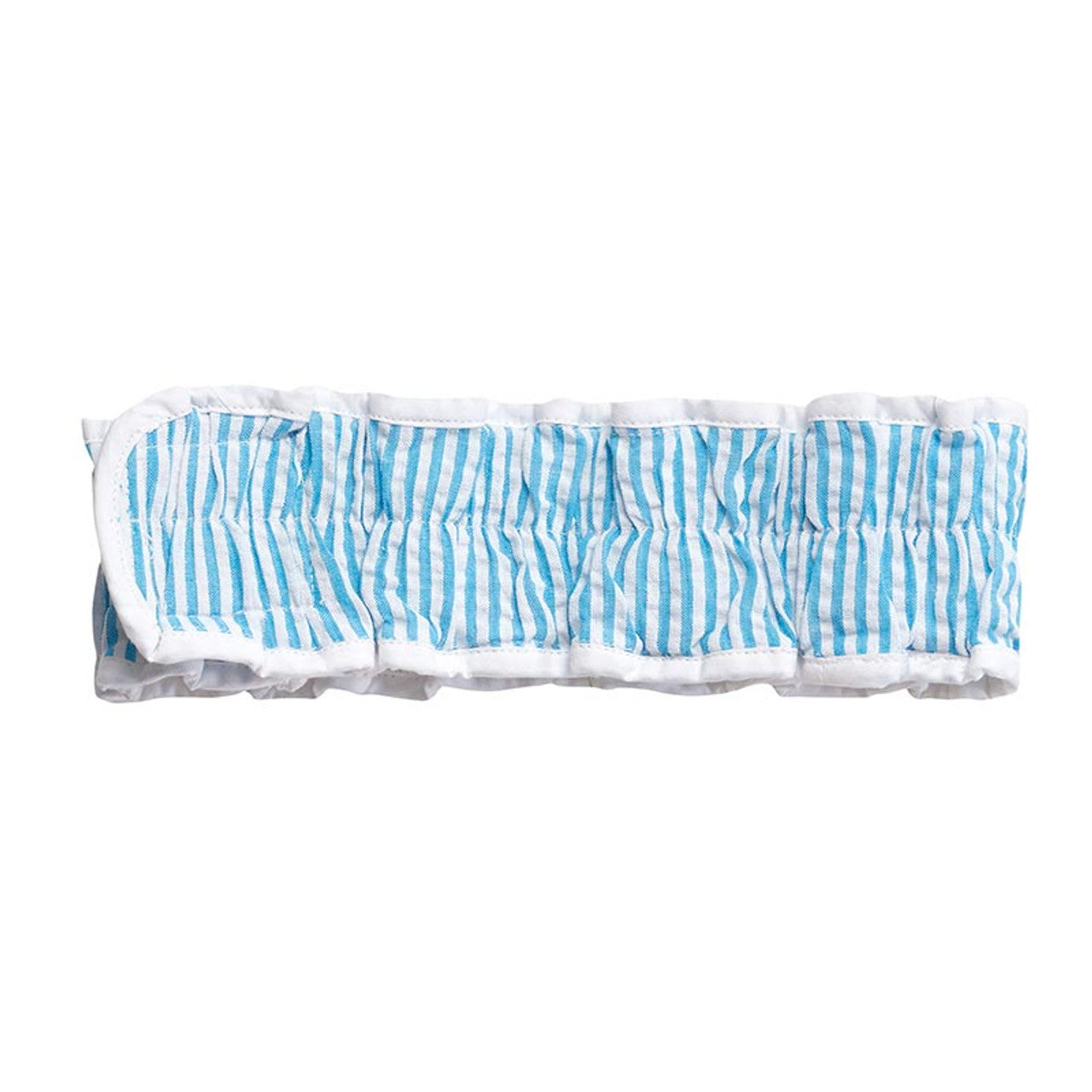 Pretty Seersucker Spa Headbands | Cozy Hair Bands For Makeup and Skincare
