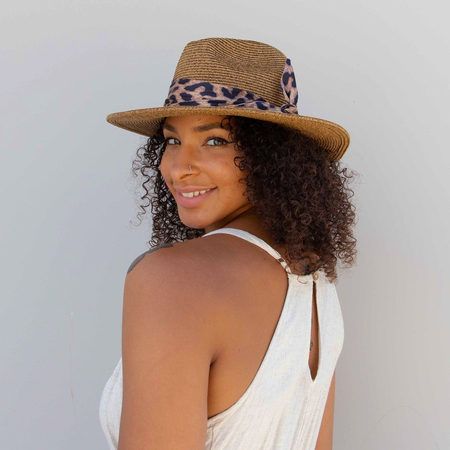 Women's Ultrabraid Fedora Removable Silky Scarf