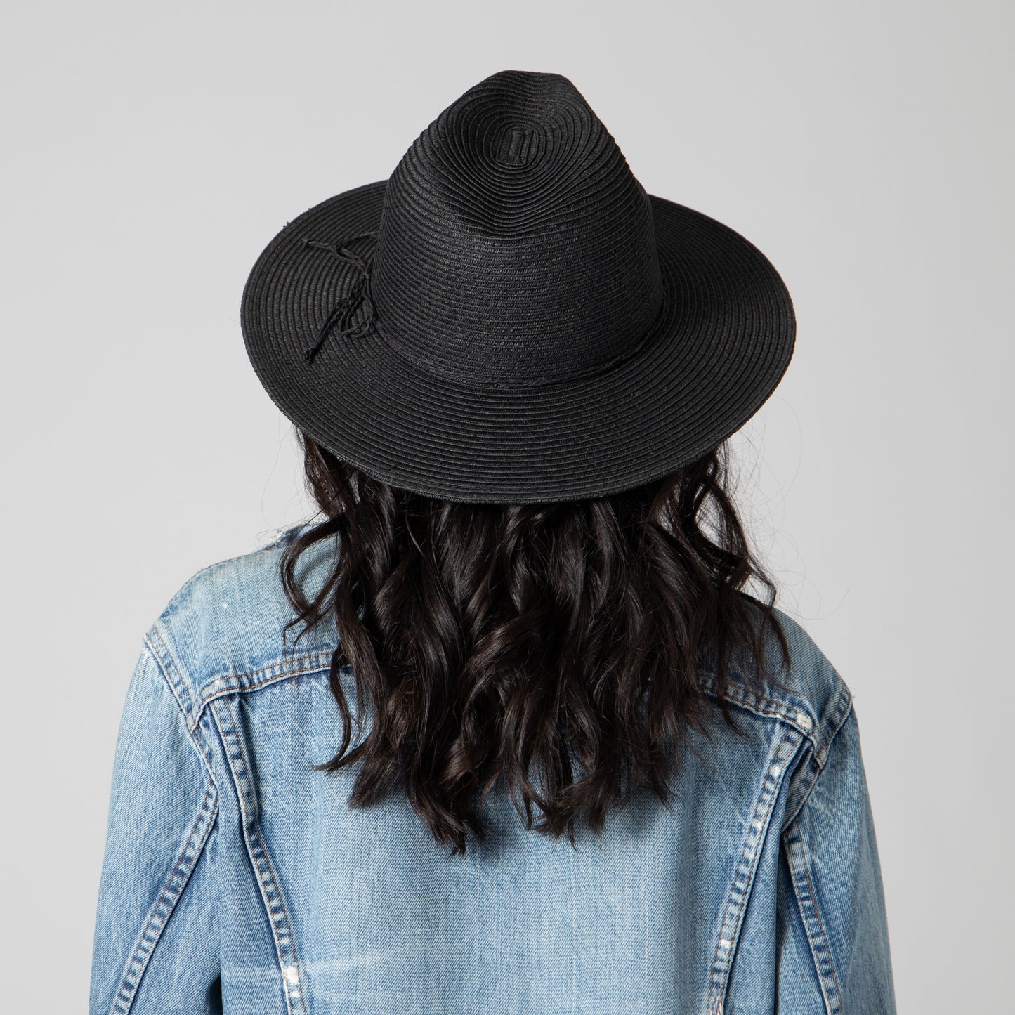 Women's Water Repellent Fedora with Tie