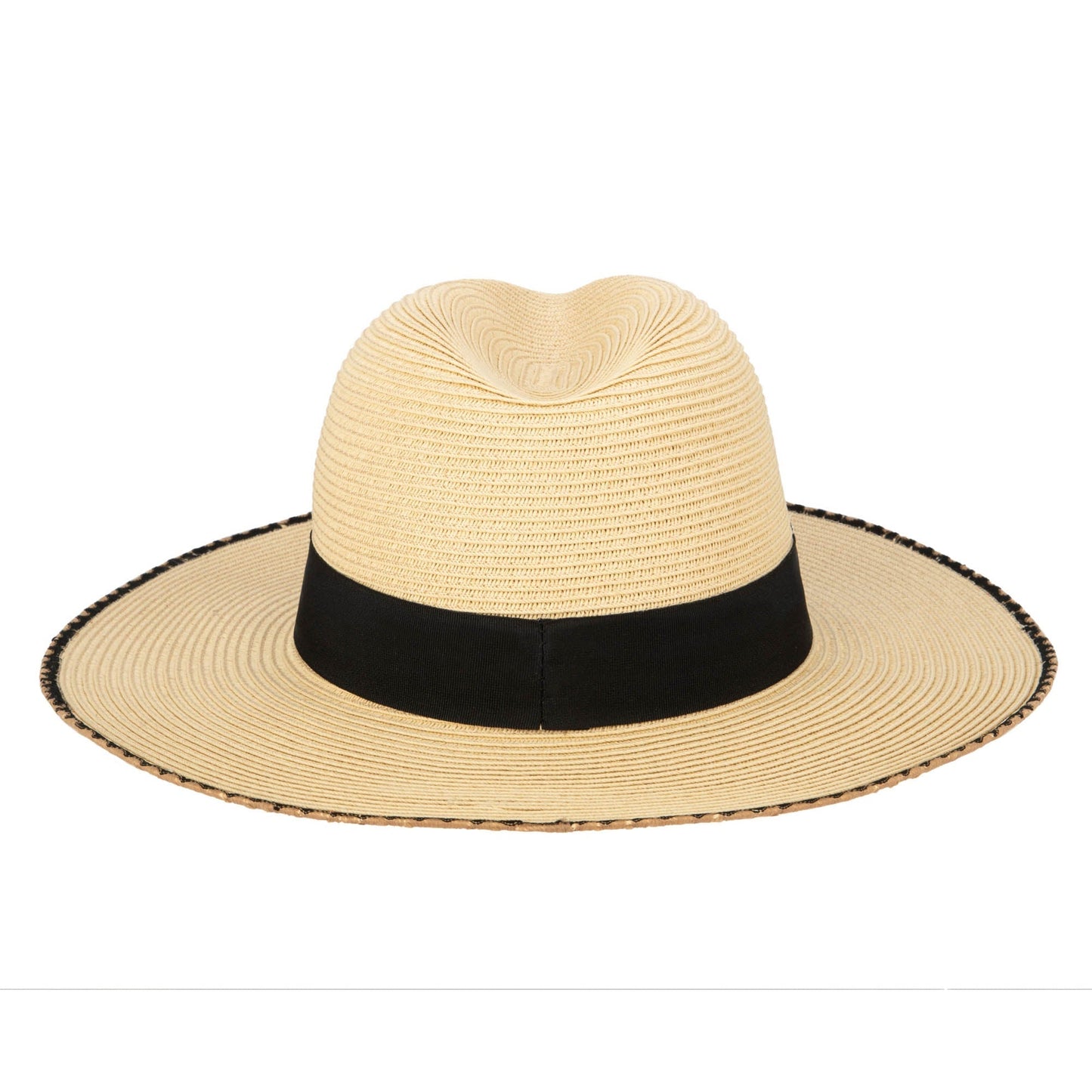 Desert Oasis - Ultrabraid Fedora with Embroidered Edge