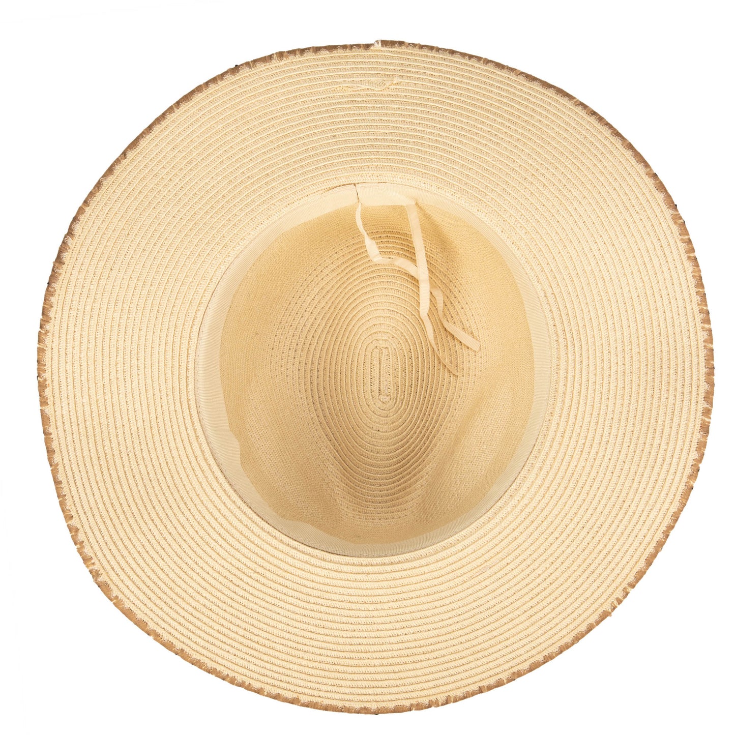 Desert Oasis - Ultrabraid Fedora with Embroidered Edge