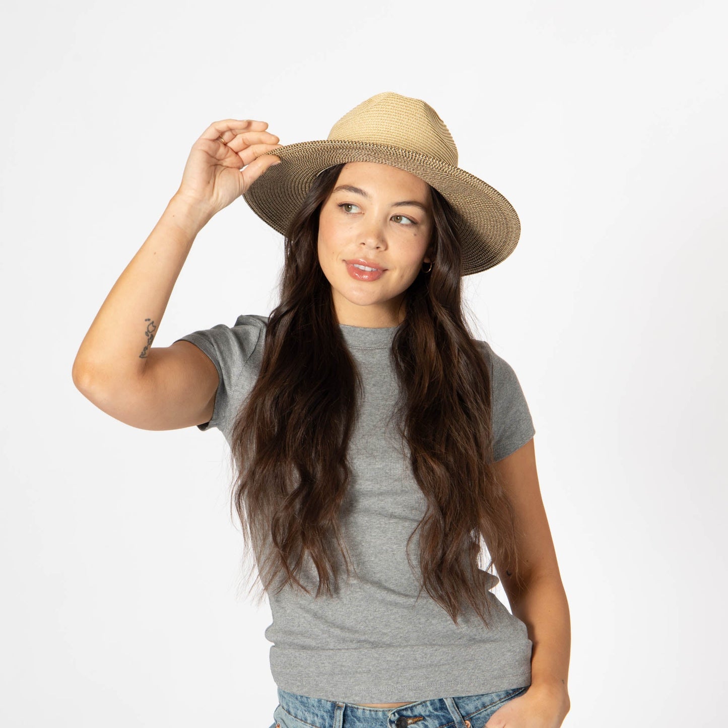 Seaside - Ultrabraid Two Tone Fedora