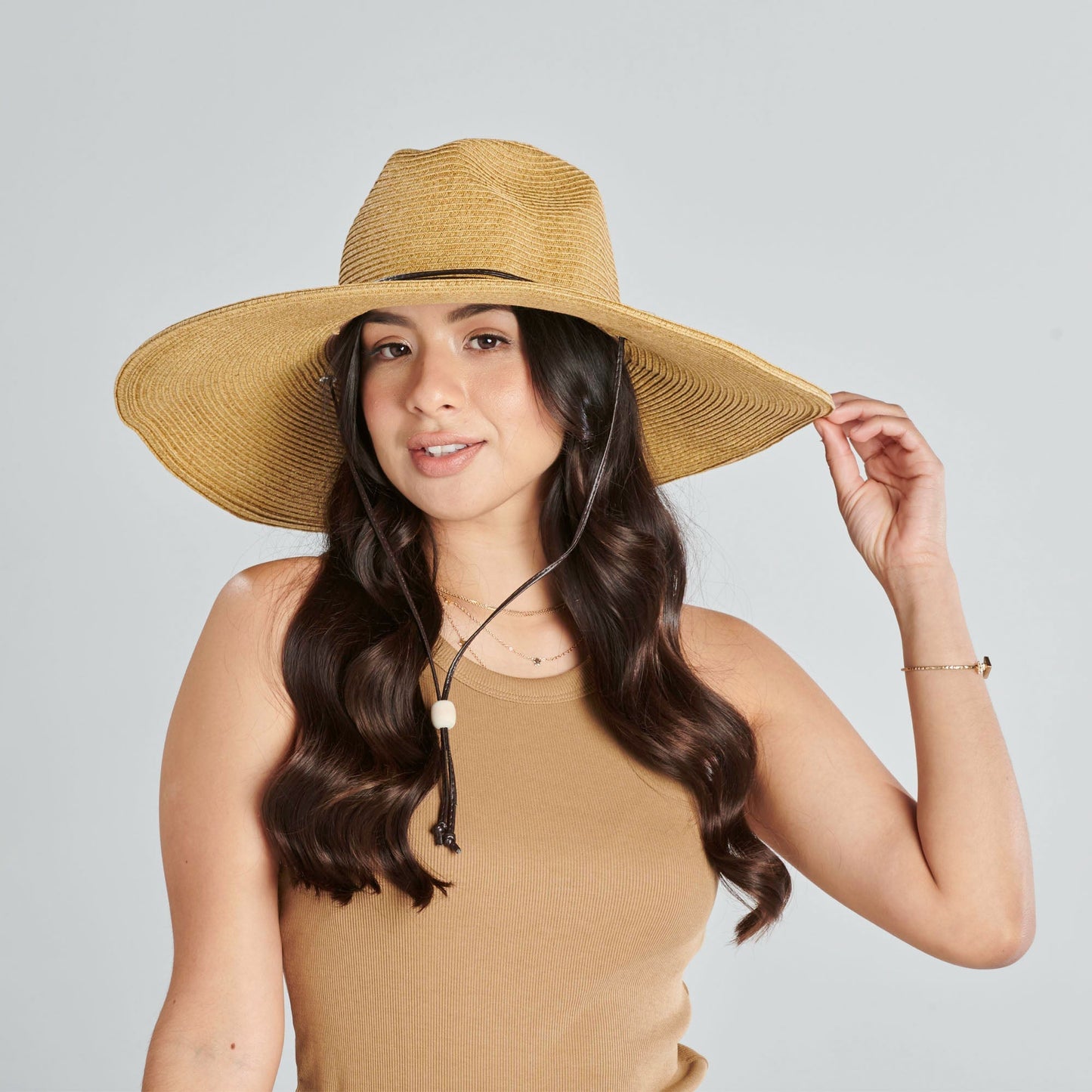 El Campo 5" Brim Sun Hat - UPF50 Sun Protection with Chin Cord by San Diego Hat Co.