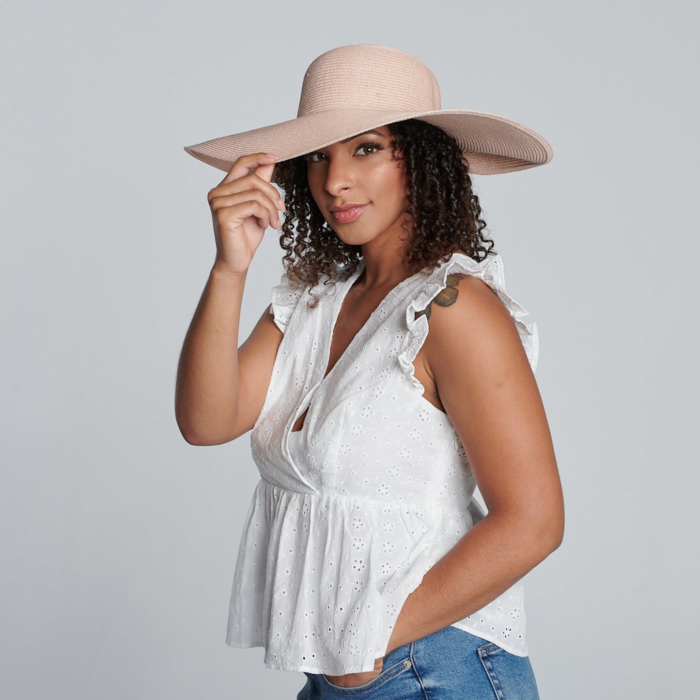 Women's Ultrabraid Back Knot Floppy Hat