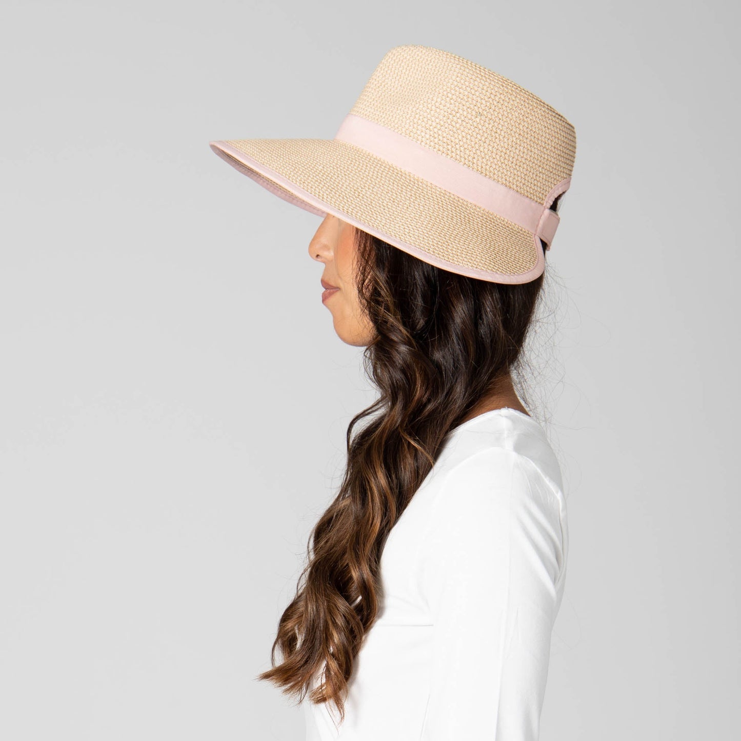 Pinched Face Saver - Women's Pinched Crown Sun Hat