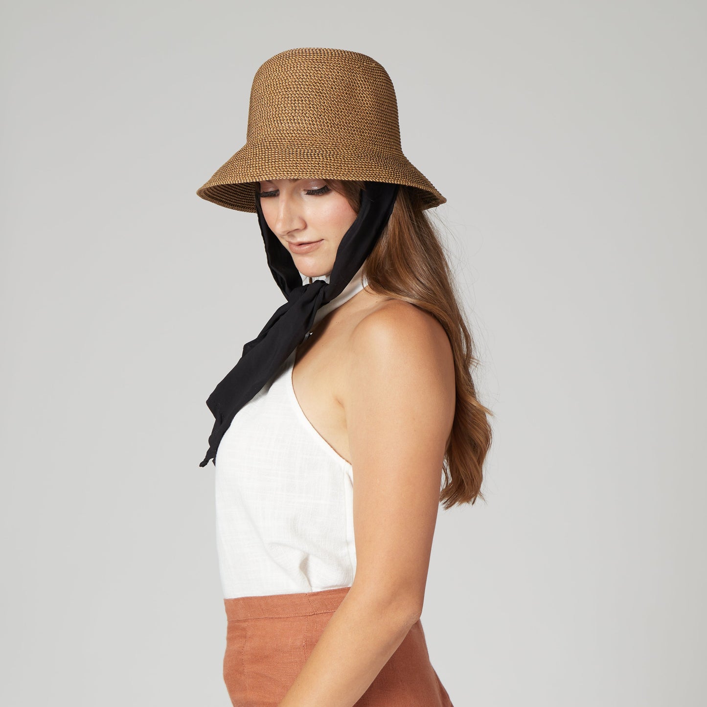 Women's Ultrabraid Sun Hat With Facial Scarf Wrap