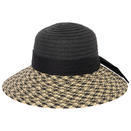 Women's Contrast Round Crown Sun Hat