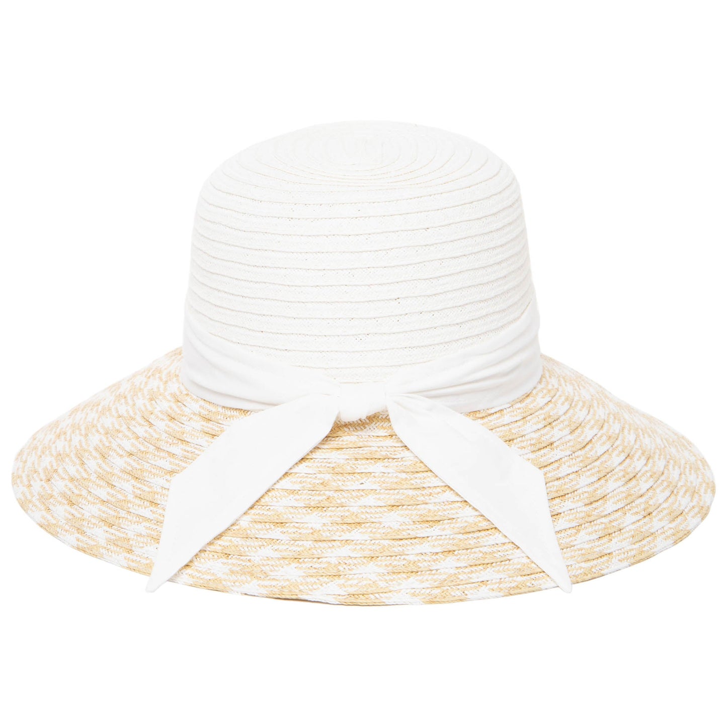 Women's Contrast Round Crown Sun Hat