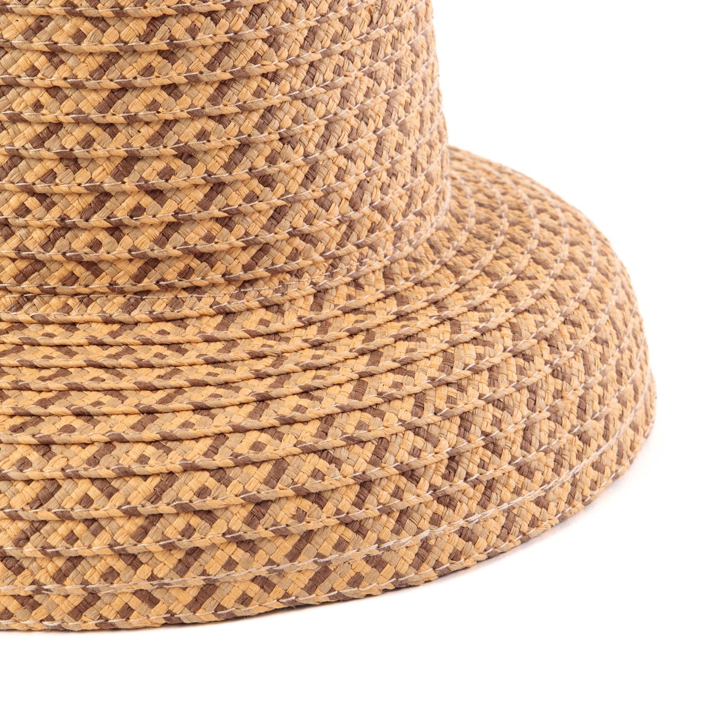 Lana - Women's Mixed Ultrabraid Round Bell Shaped Hat (UBM6833)