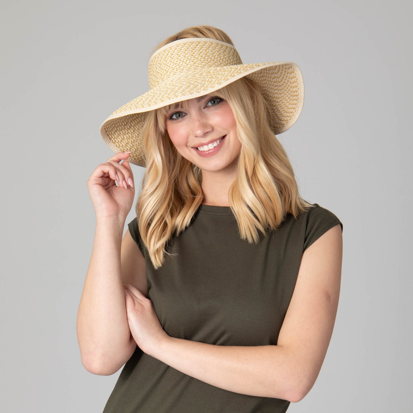 Women's Ultrabraid Large Brim Visor