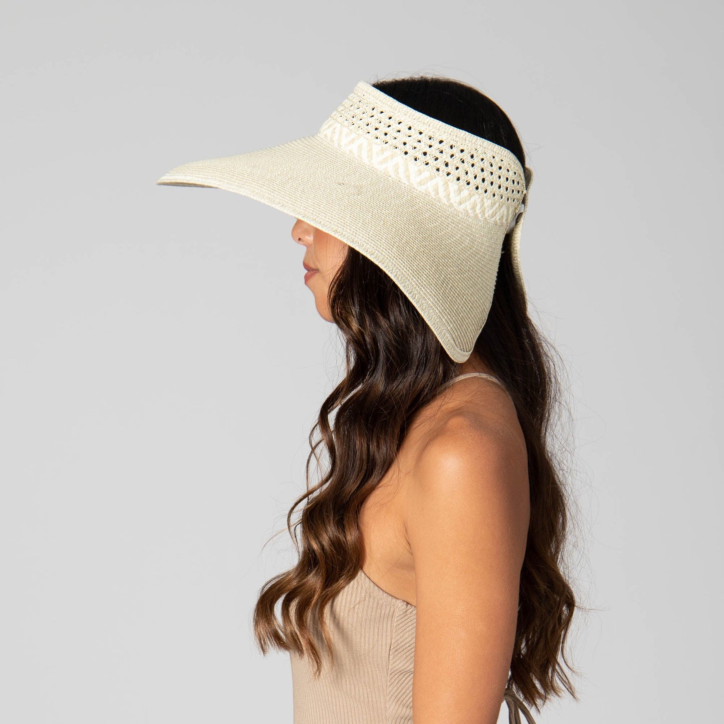 Everyday Full Coverage - Wide Brim Roll Up Visor