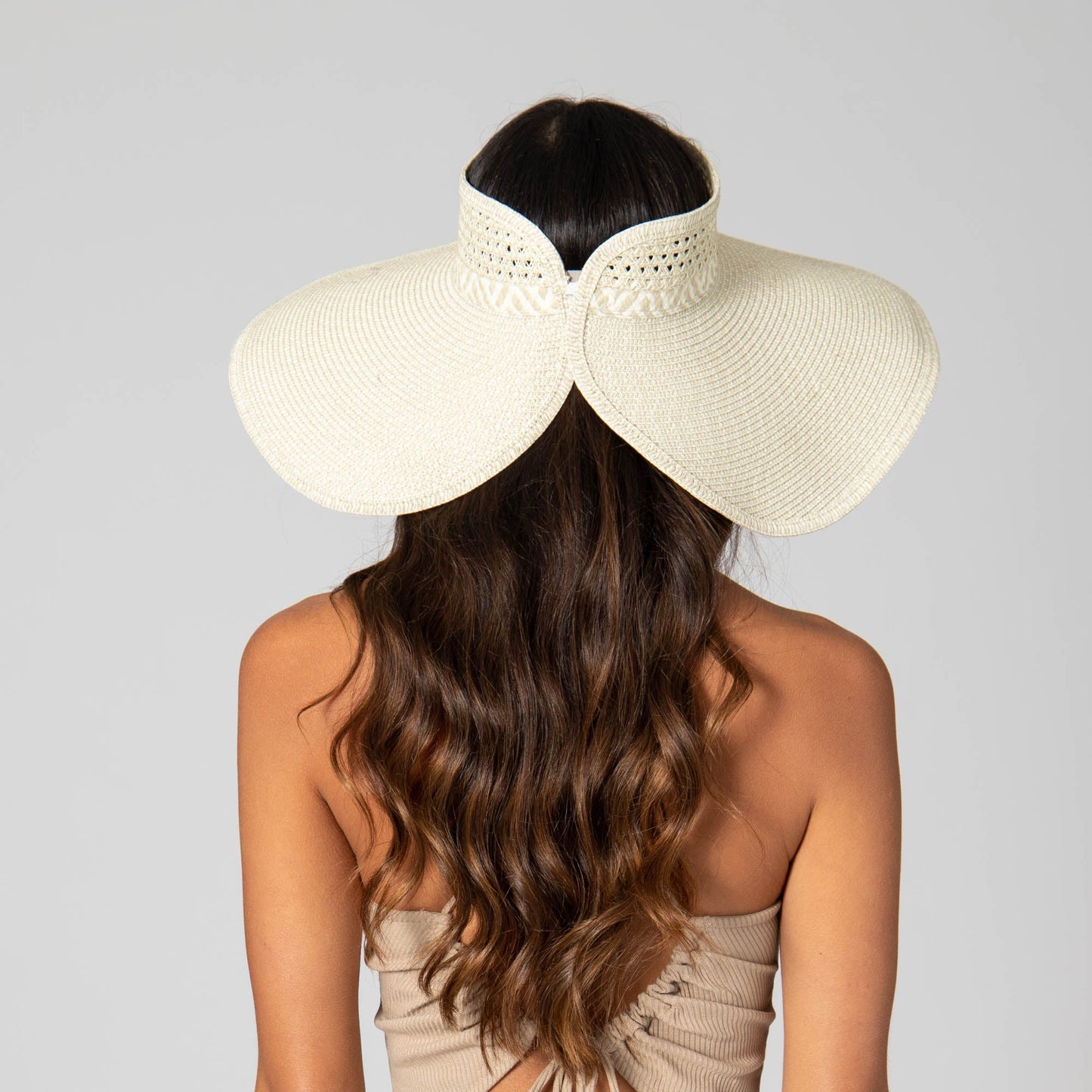 Everyday Full Coverage - Wide Brim Roll Up Visor