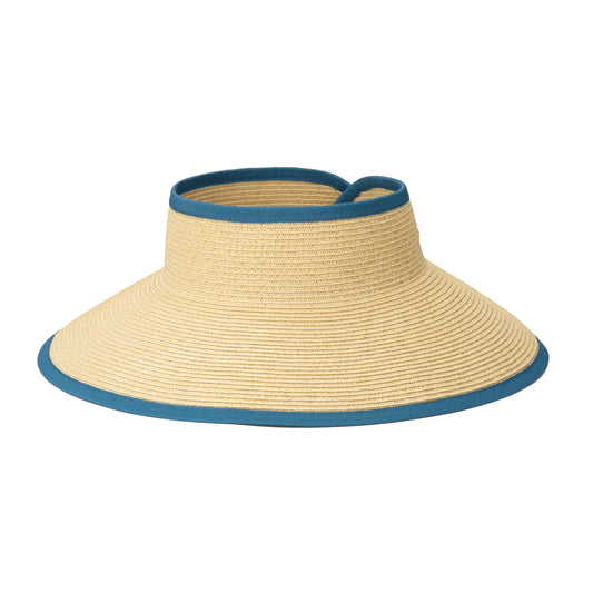 The All Over Roll Up Visor with Underbrim Print