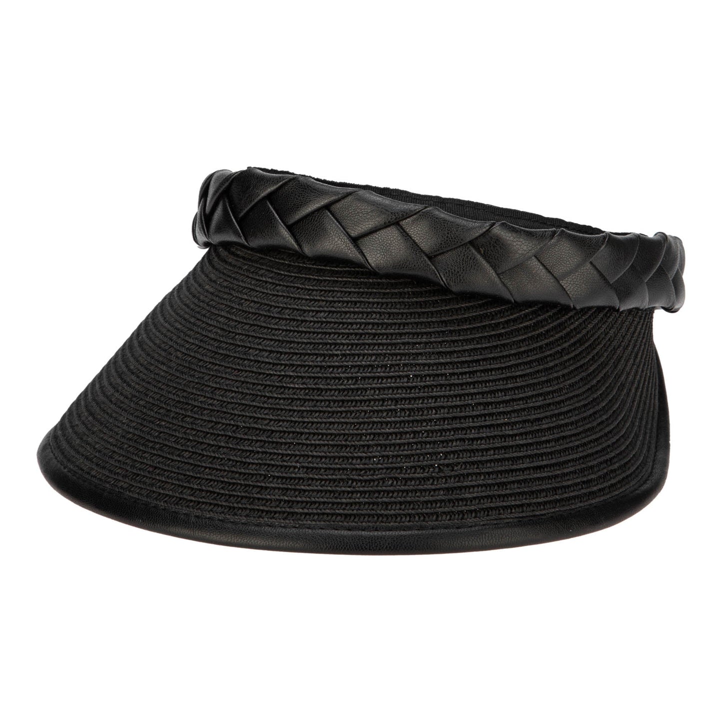 Looker Visor - Women's Ultrabraid Visor with Faux Braided Band