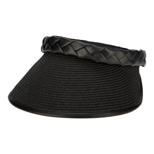 Looker Visor - Women's Ultrabraid Visor with Faux Braided Band
