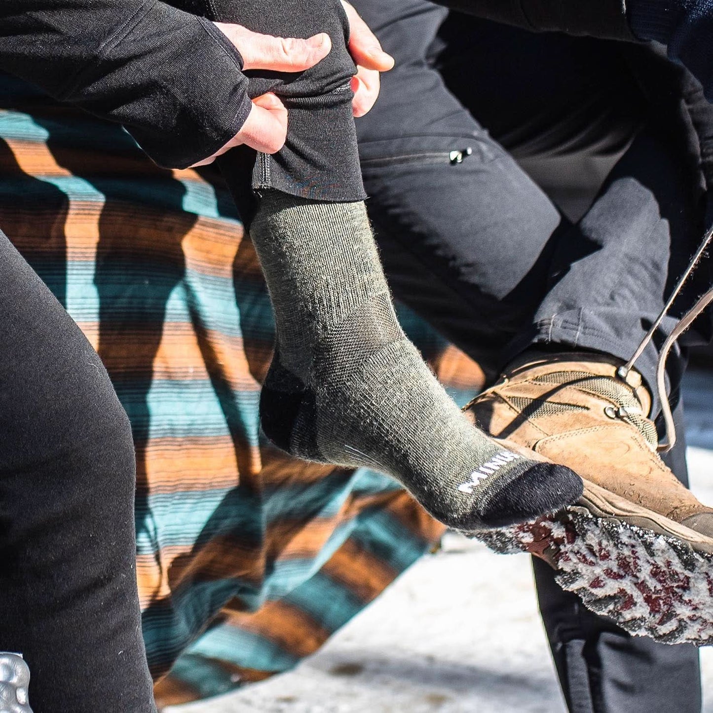 Lightweight - Crew Wool Socks Mountain Heritage - Osadia Concept Store