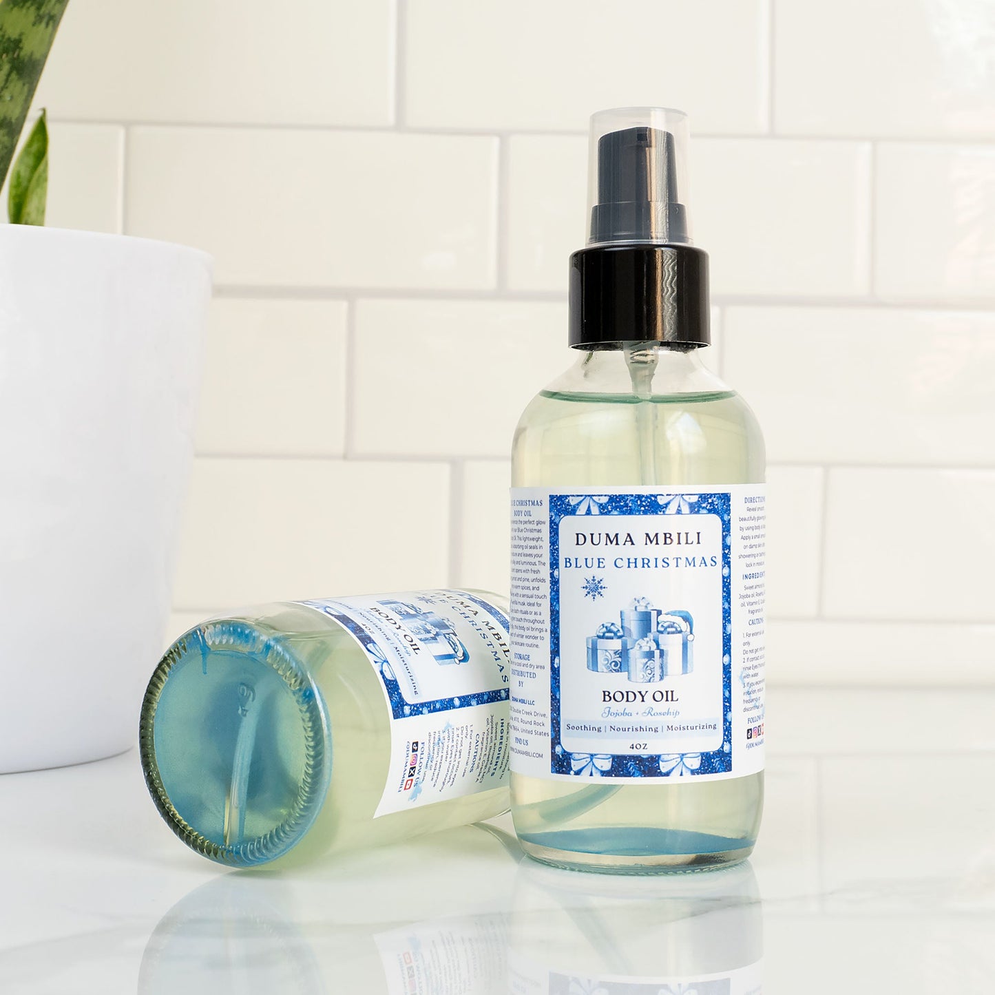 Blue Christmas Body Oil