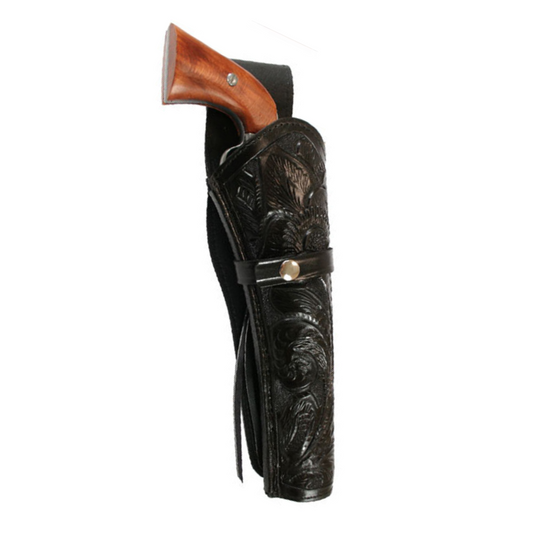XL Leather Holster Long Barrel  - Black