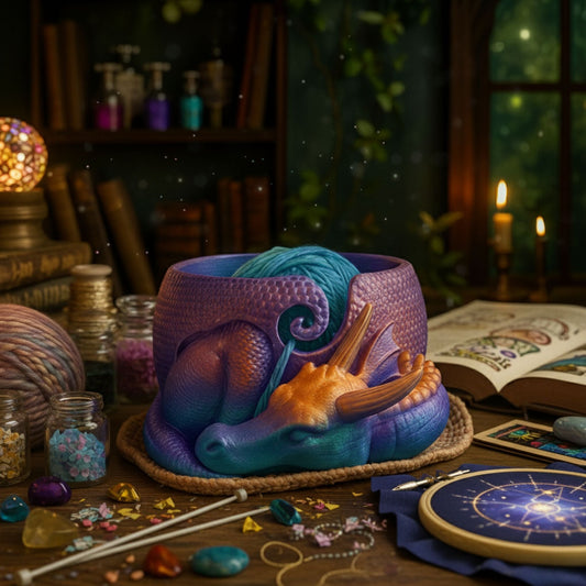 Enchanted Dragon Yarn Bowl