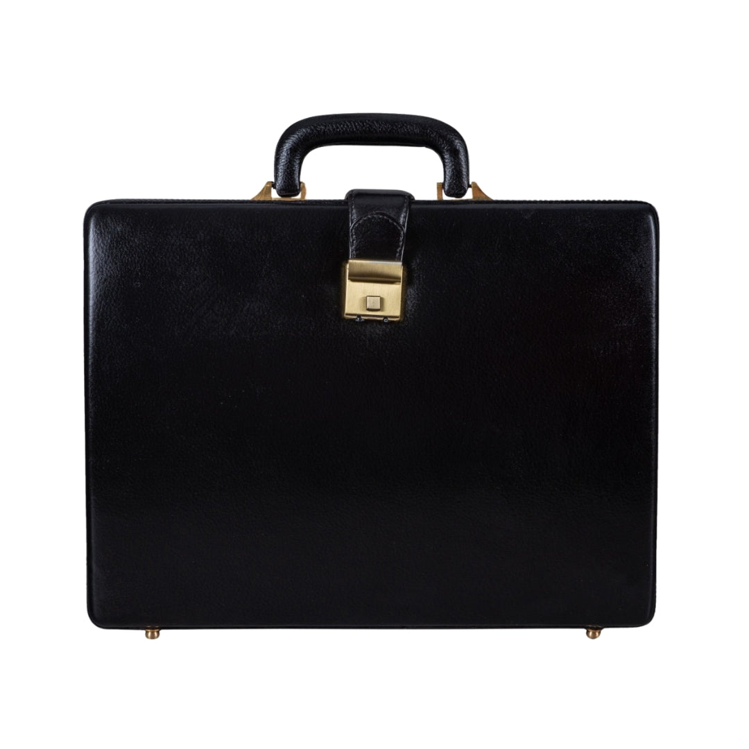 Leather Executive Men's Leather Attache Briefcase - Osadia Concept Store