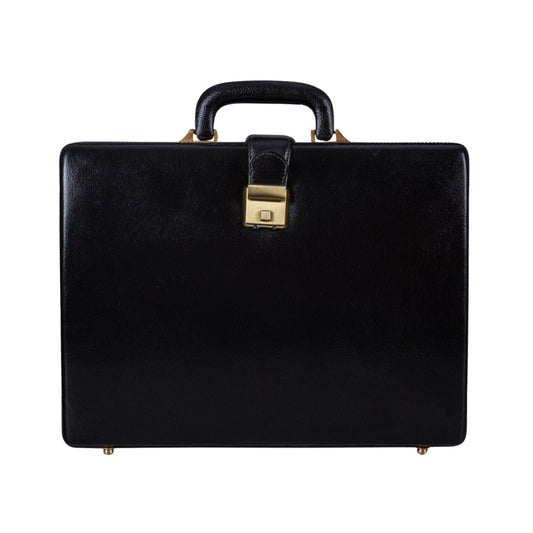 Leather Executive Men's Leather Attache Briefcase - Osadia Concept Store