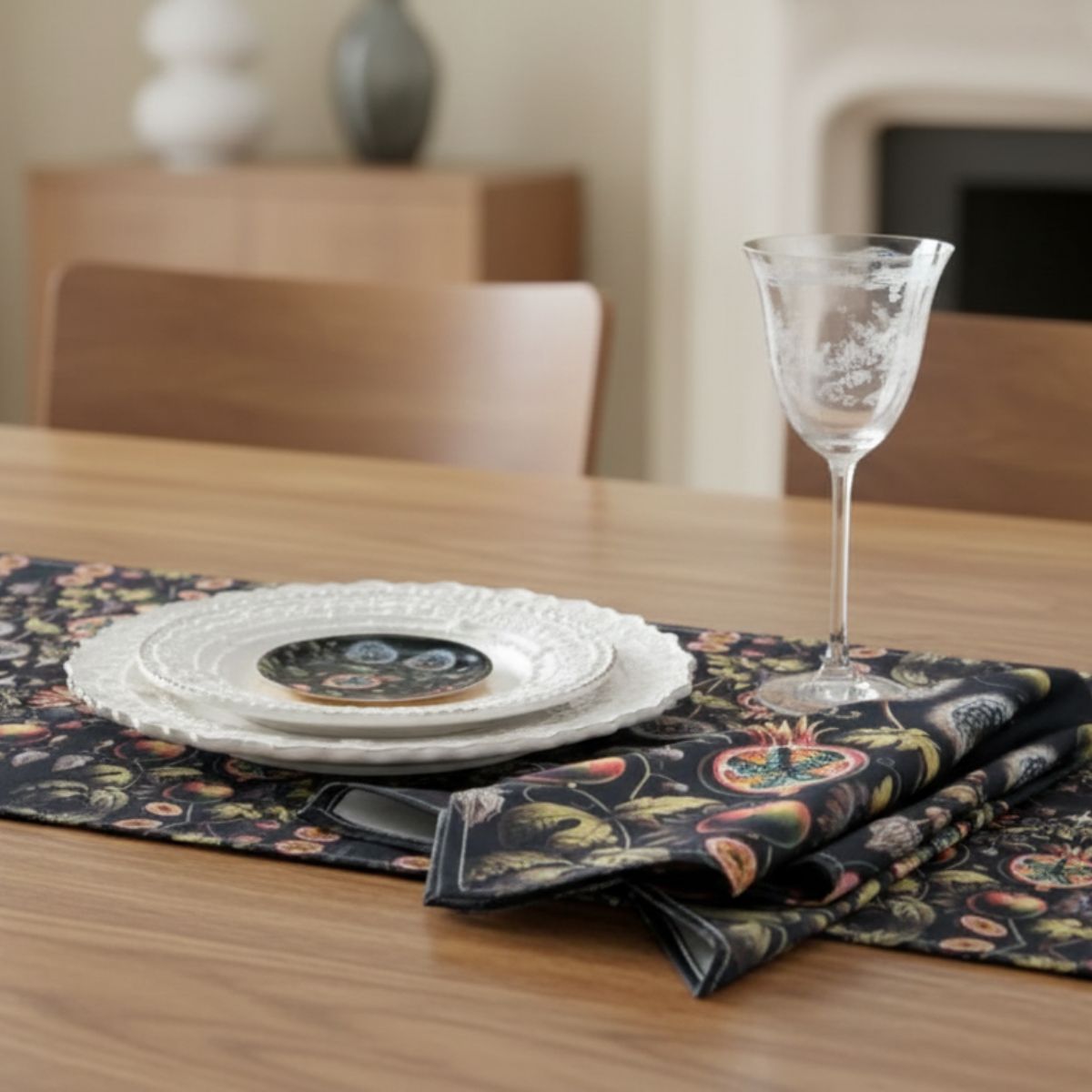 Dandelions Mini Birchwood Tray Set of 2