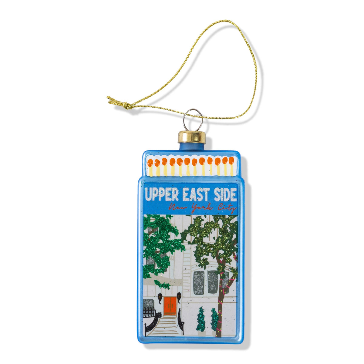 Matchbook Ornament - Upper East Side