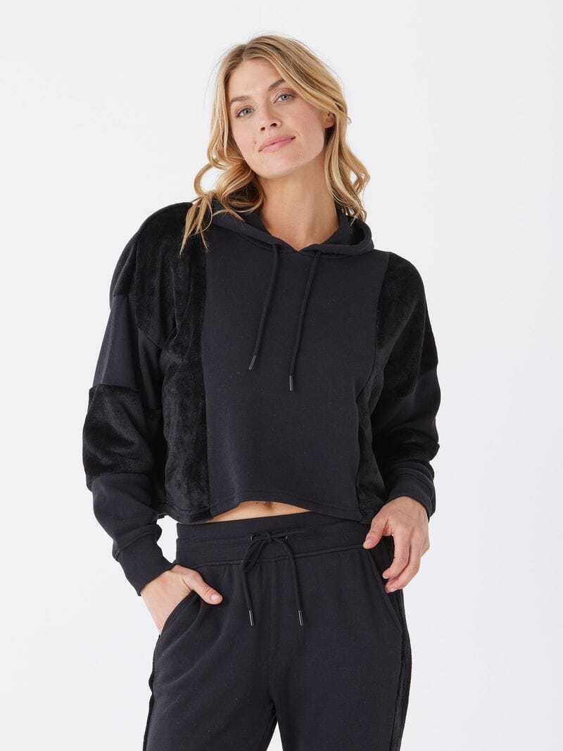 Clarabelle Fleece Sherpa Pullover Hoodie