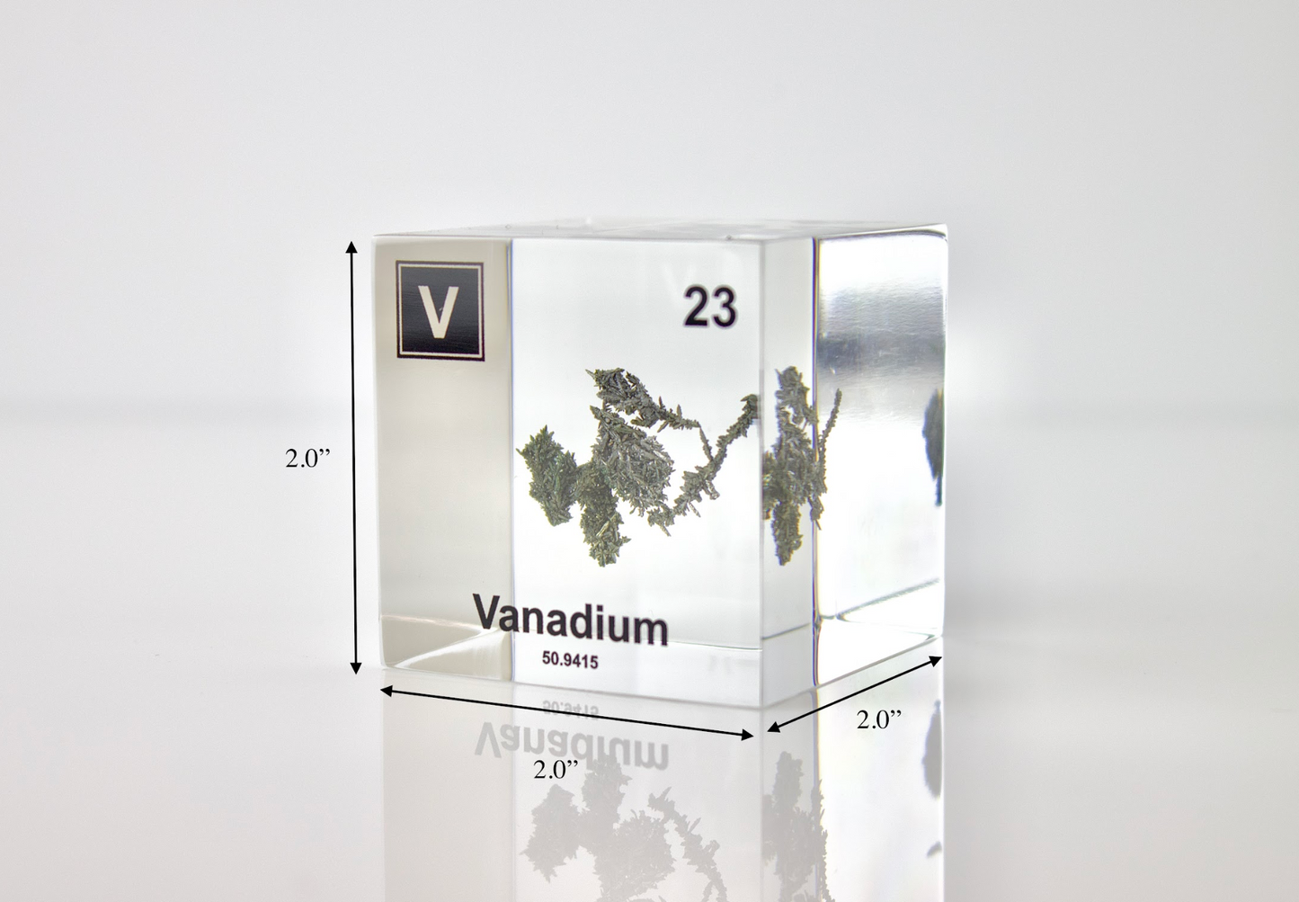 Vanadium Element Cube
