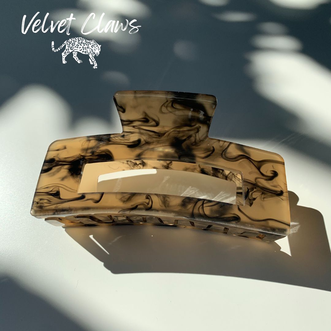 Velvet Claws Hair Clip | The Diana in Smoke Hair Claw