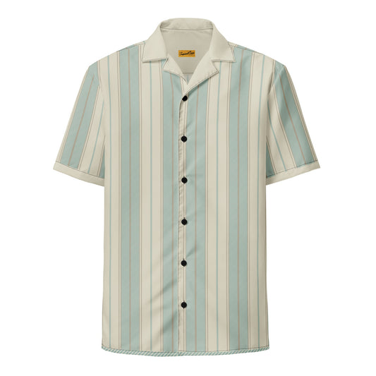 Vintage Yacht Haven Performance Button Down Camp Shirt