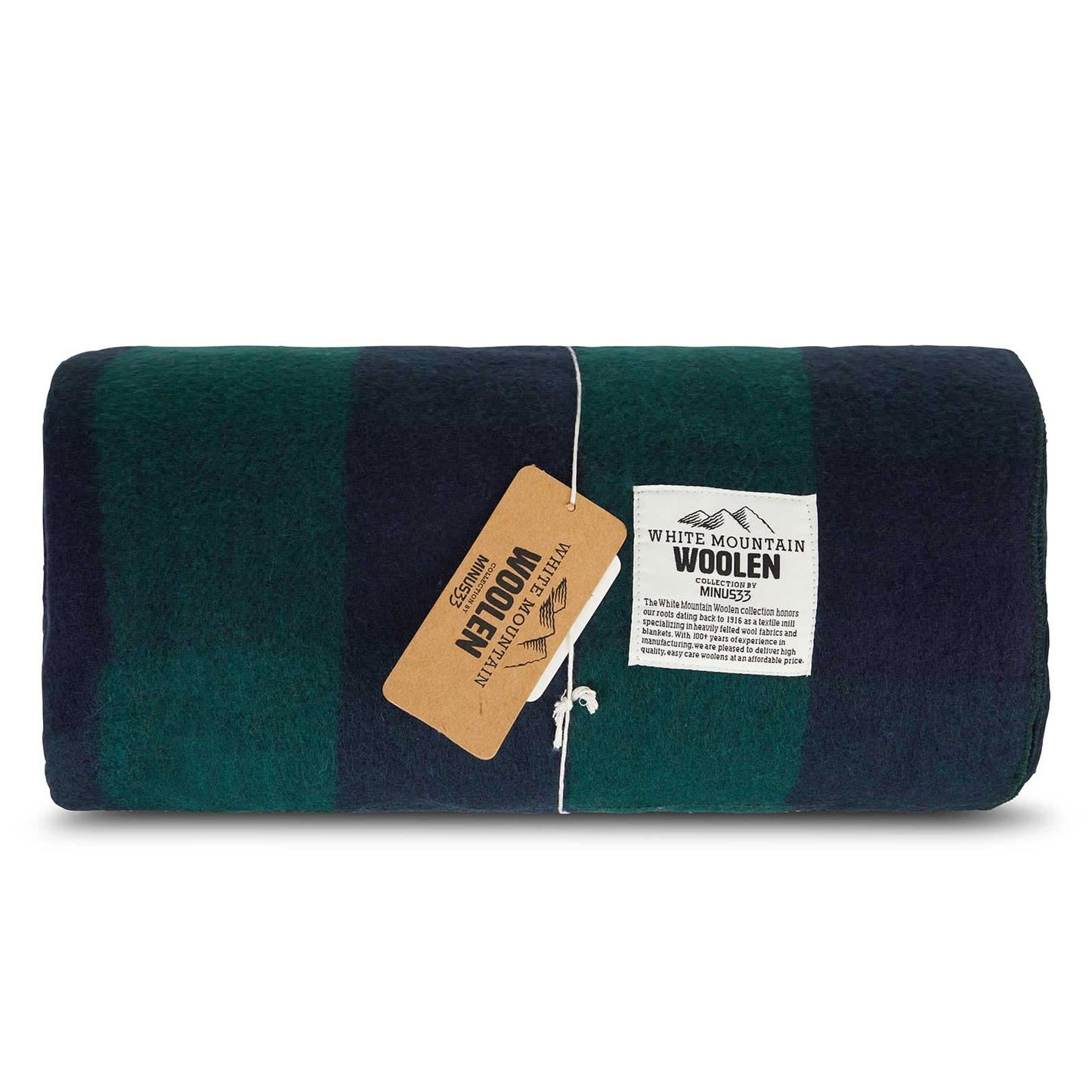 Wool Lodge Blanket - White Mountain Woolen - Osadia Concept Store