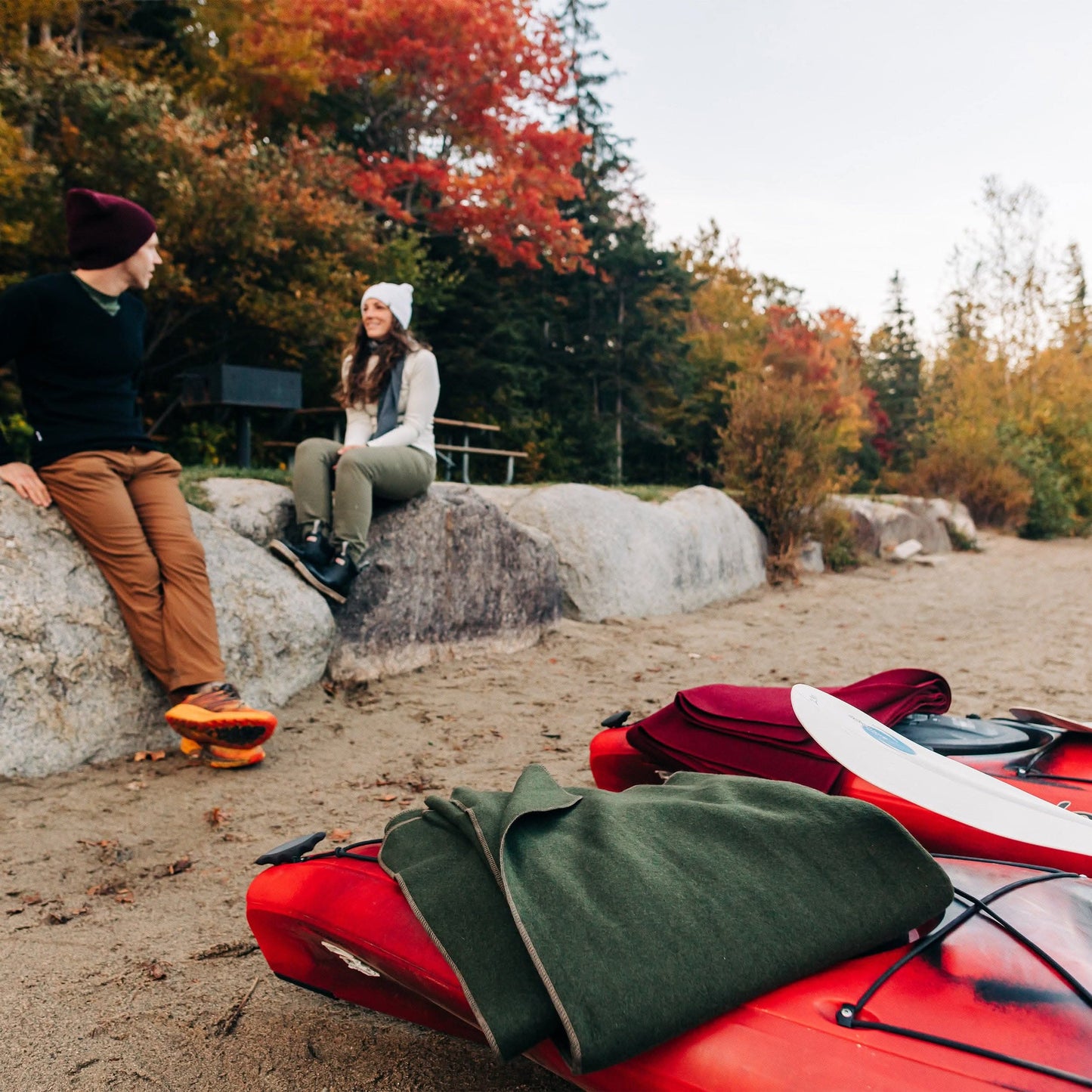 Wool Lodge Blanket - White Mountain Woolen - Osadia Concept Store