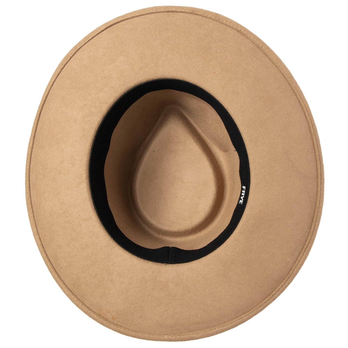 Men's Wool Felt Pinch Crown Fedora by FRYE