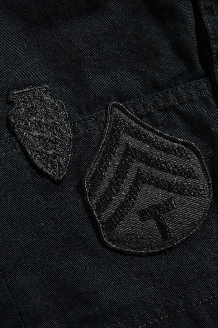 Jordan Craig Military Cargo Shorts - Black