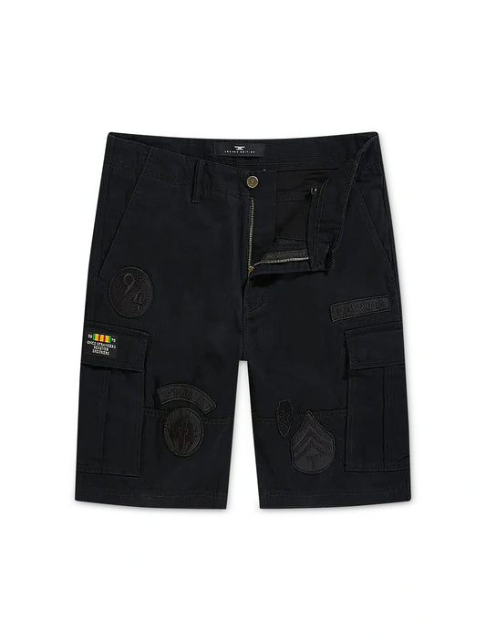 Jordan Craig Military Cargo Shorts - Black