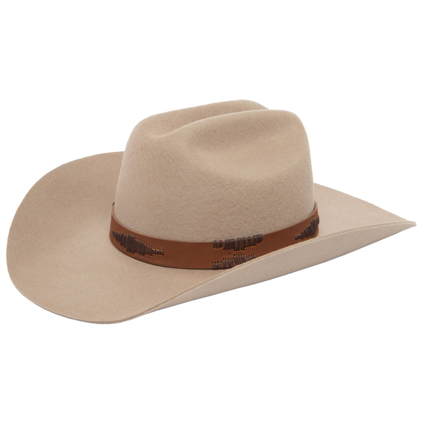 Men's Leather Band Cowboy Hat by Wrangler