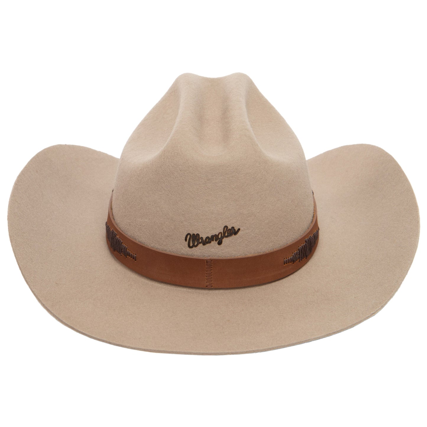 Men's Leather Band Cowboy Hat by Wrangler