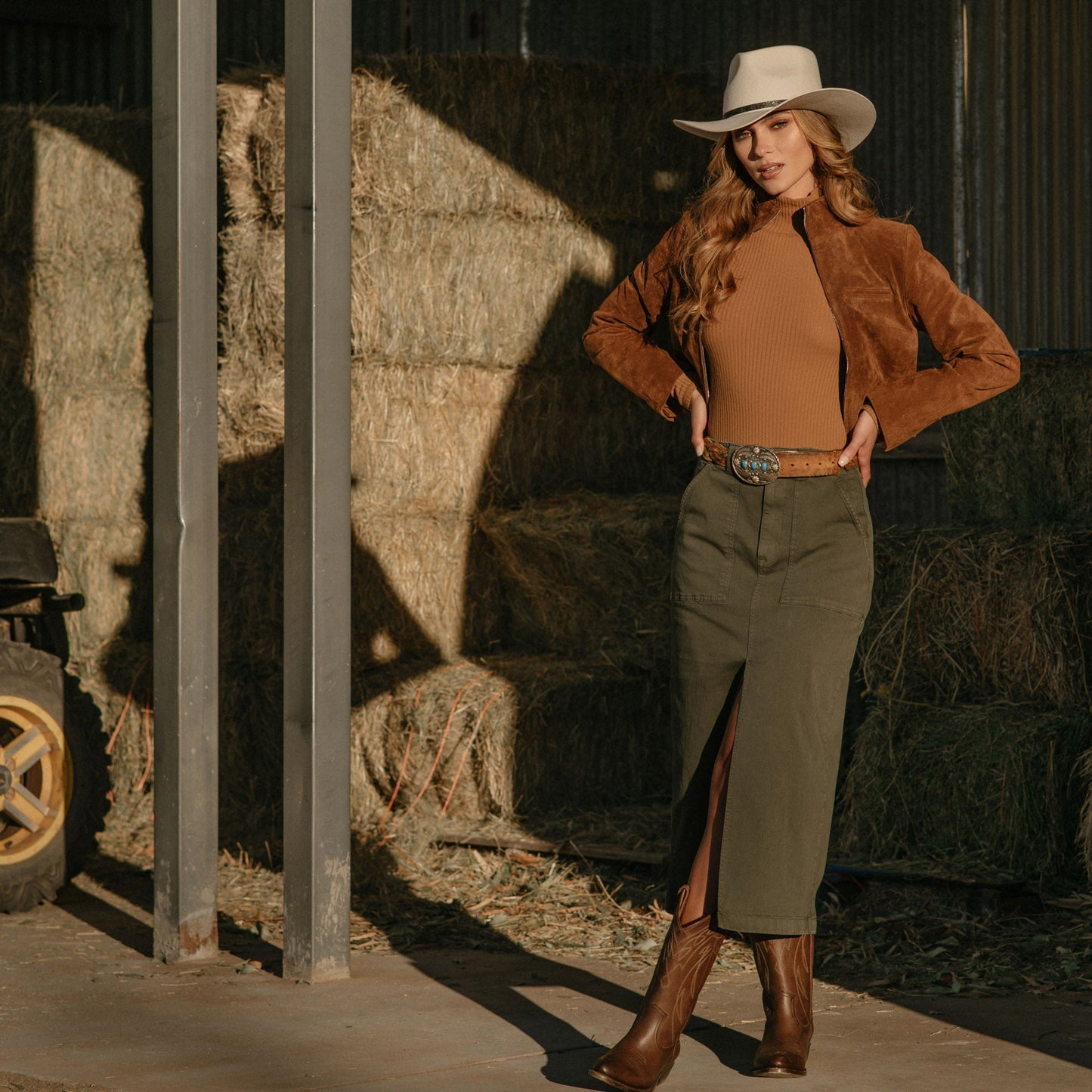 Austin - Australian Stiff Wool Cowboy by FRYE