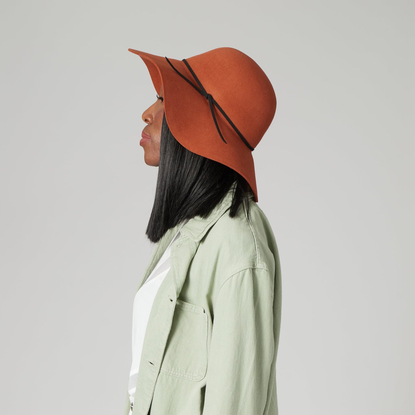 Head West - Women's Floppy With Round Crown And Faux Suede Band