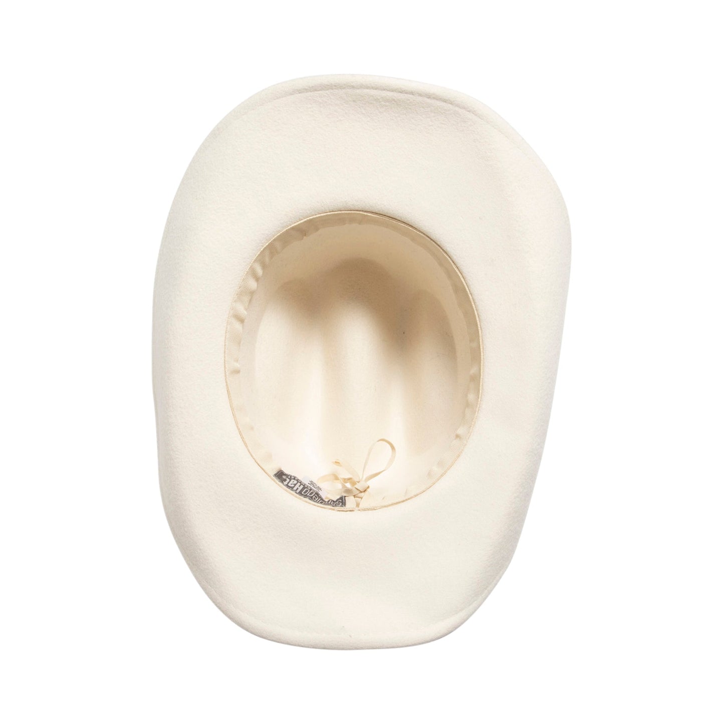 Women's Felt Cowboy Hat w/Twisted Faux Leather Band