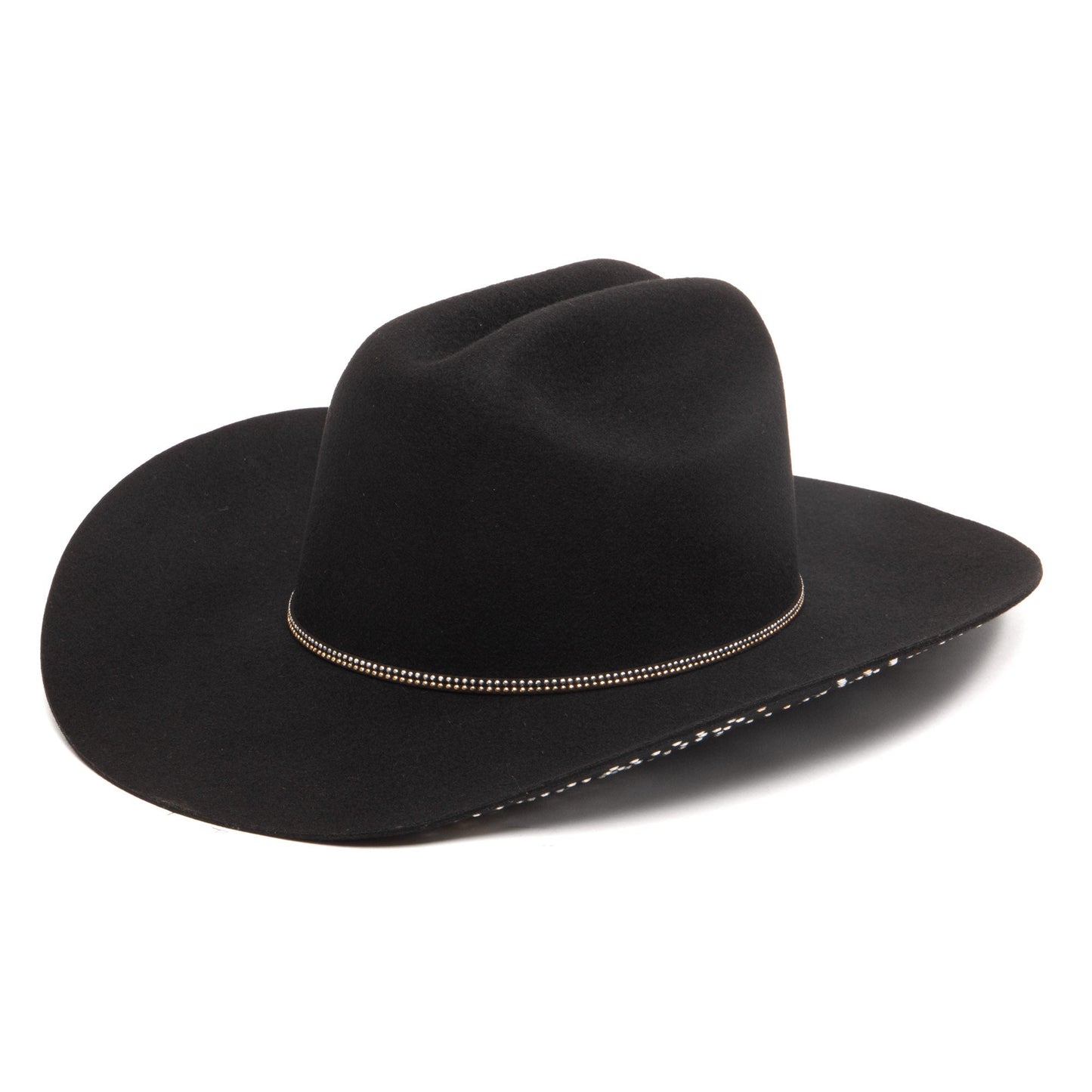 Wilson - Wool Felt Cowboy with Rhinestone Studded Underbrim