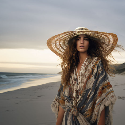 Kuma Open Weave Oversized Sun Hat