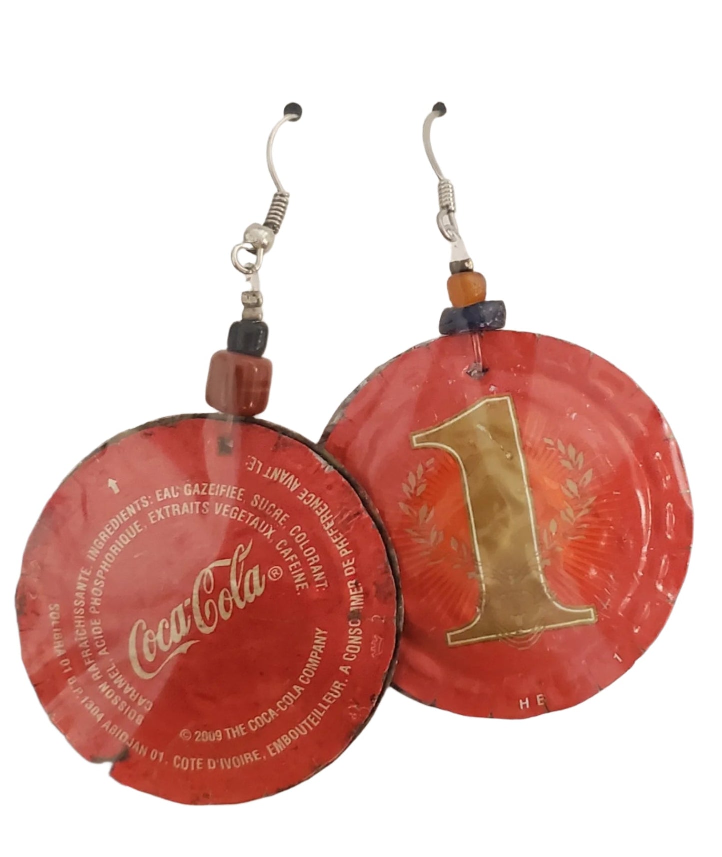 Bottle Cap Earrings