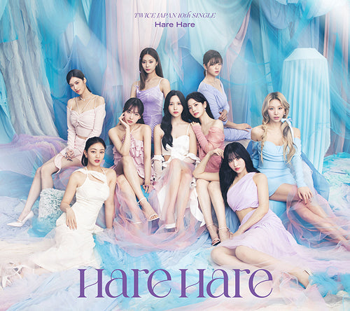 Twice 10th Japanese Single Album - Hare Hare