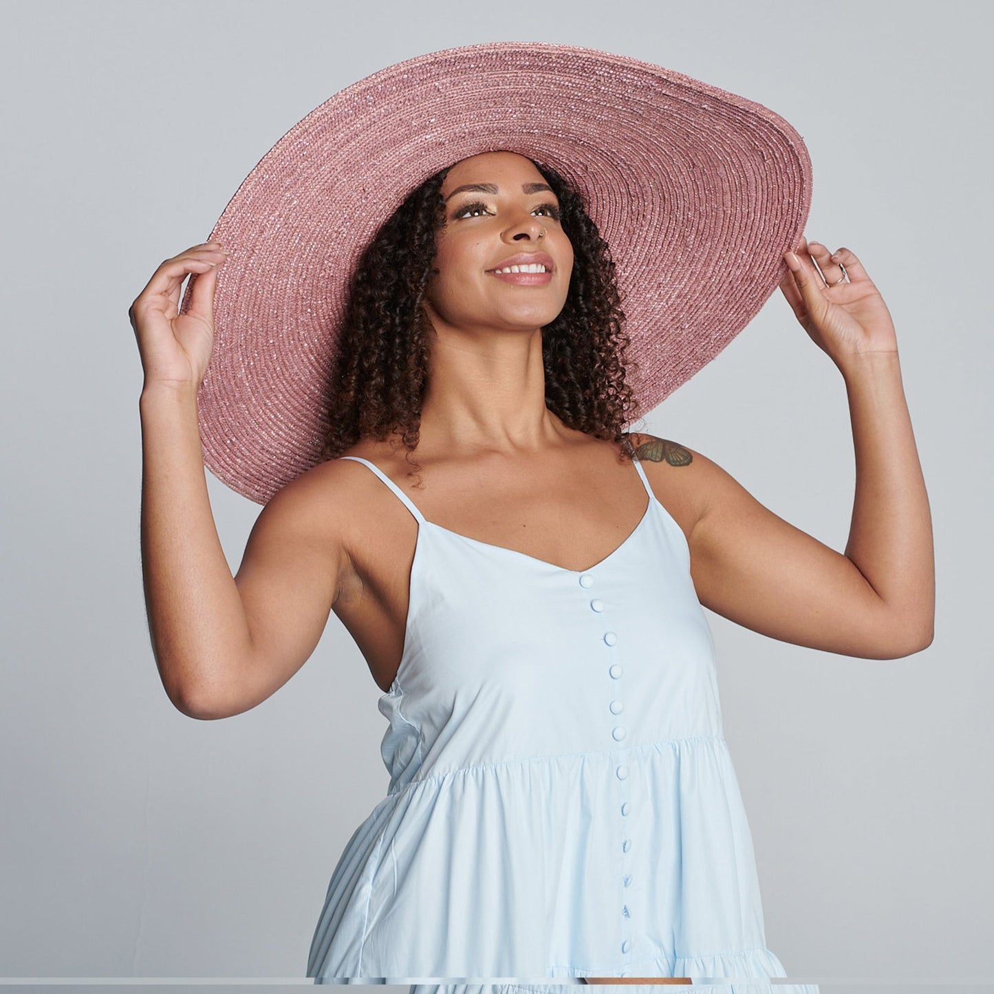 On Holiday - Oversized Wide Brim Sun Hat